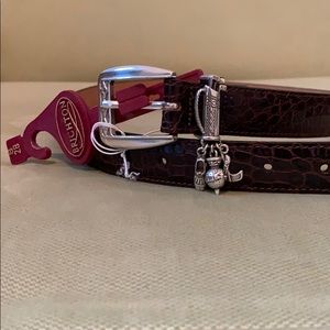 Brighton golf charm belt
